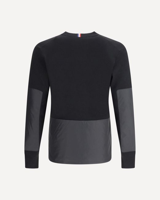 Moncler Blue Long-Sleeved Knitwear for men