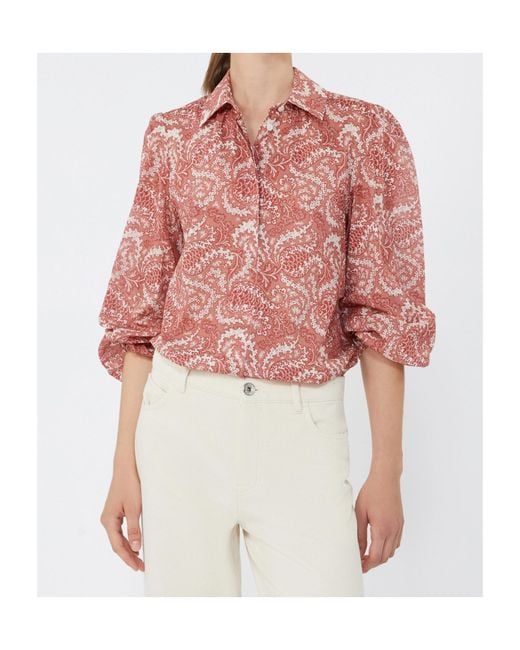 Weekend by Maxmara Pink Wkdperiodi Shirt Cherry