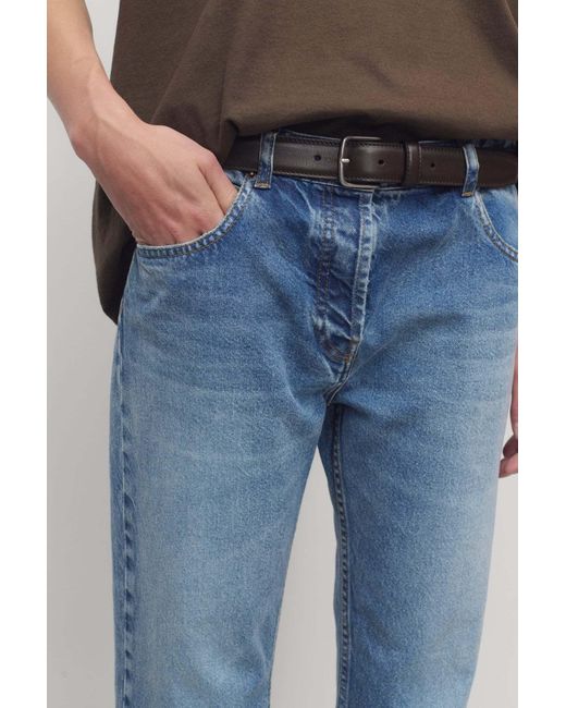 The Row Blue Belt Loop Jeans