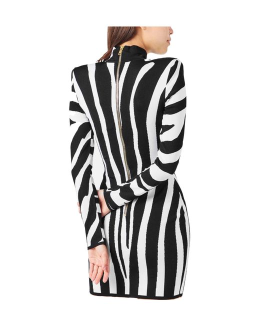 Balmain Black Mini Dresses
