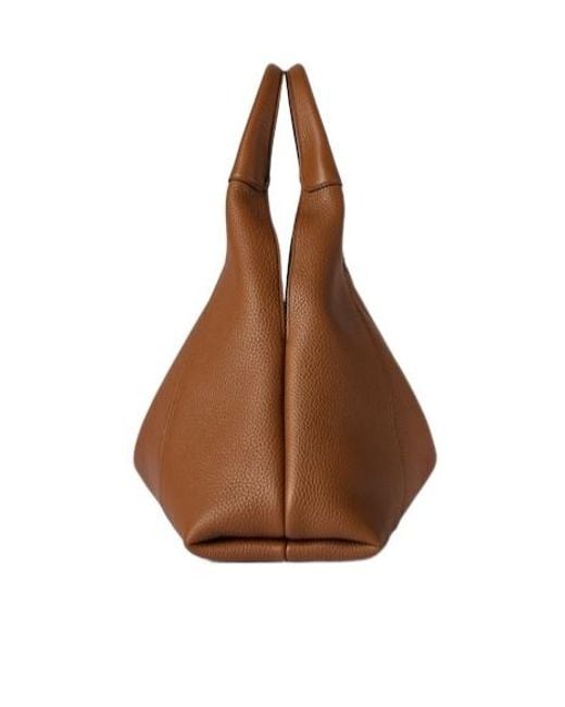 Gucci Brown Softbit Maxi Shoulder Bag