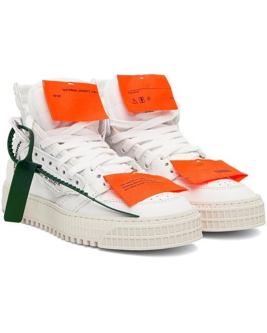 Off-White c/o Virgil Abloh Multicolor 3.0 Off Court High-Top Sneakers