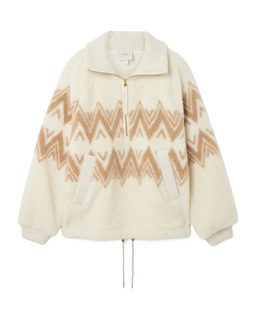 Varley Natural Hendrik Half-Zip Sherpa Sweater