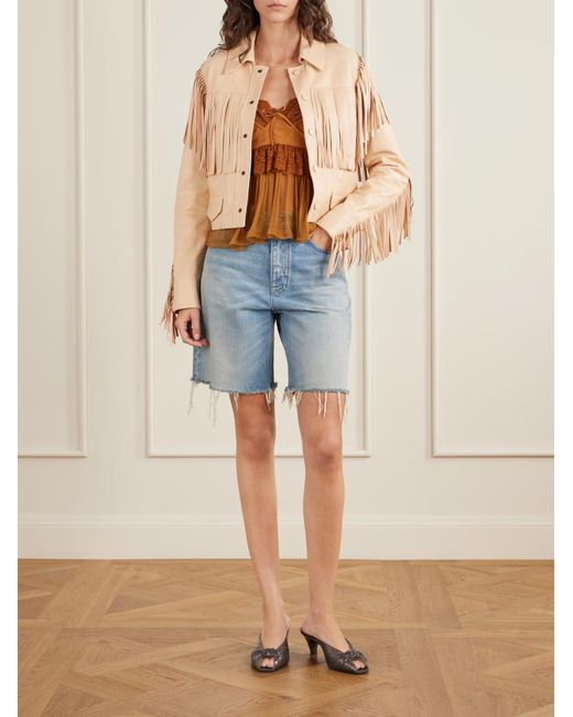 Chloé Natural Long-Sleeved Jacket