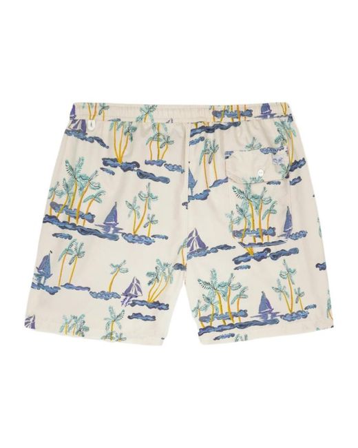 Maison Labiche Multicolor Swim Shorts Maillot for men