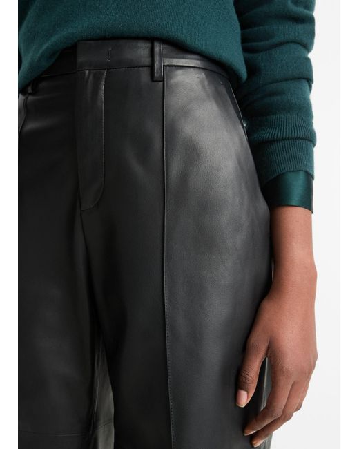 Vince Black Belt-Loop Shorts
