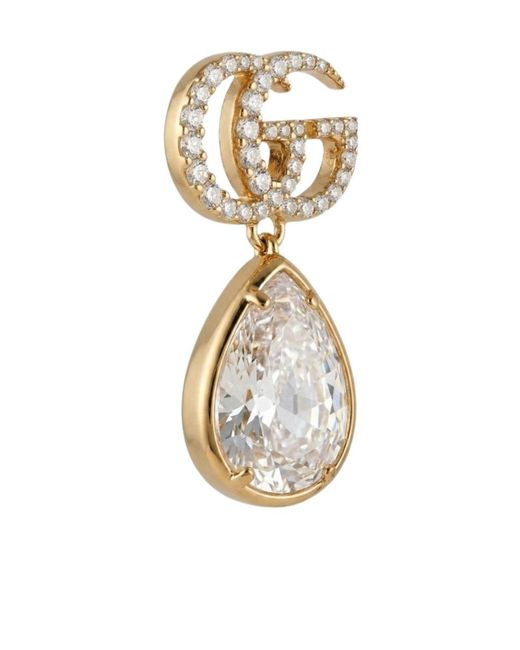 Gucci Metallic Gg Earrings