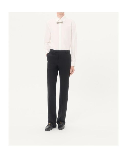 Valentino White Long-Sleeved Shirt for men