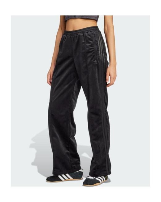 Adidas Originals Black Velvet Trousers