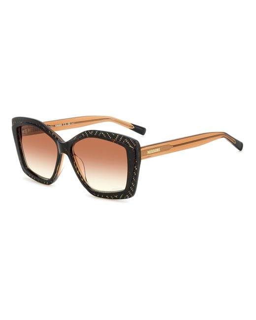 Missoni Multicolor Logo Detail Sunglasses