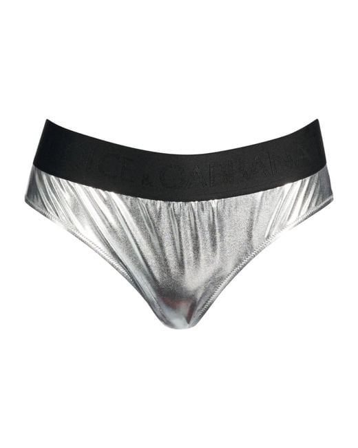 Dolce & Gabbana Black Solid-Color Bikini Bottoms