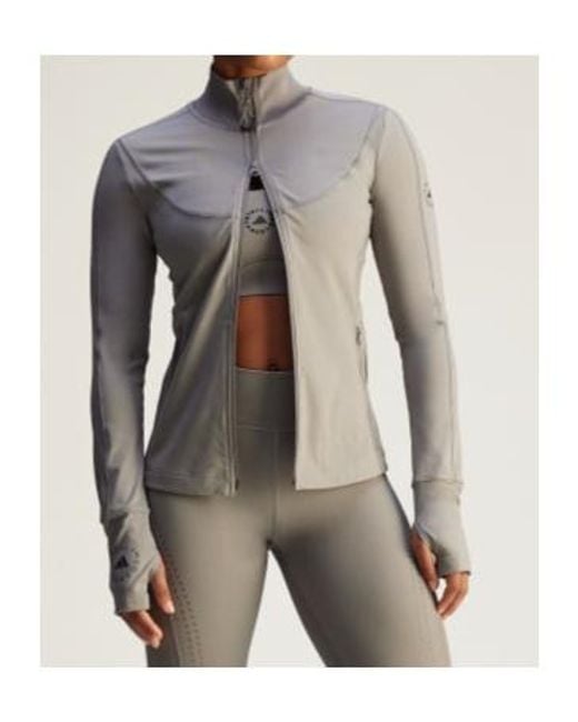 Adidas By Stella McCartney Gray Truepurpose Performance Zipped Jacket