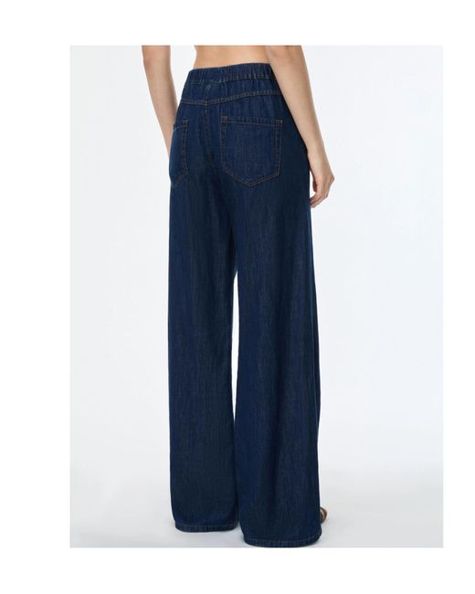 iBlues Blue Wide-Leg Jeans