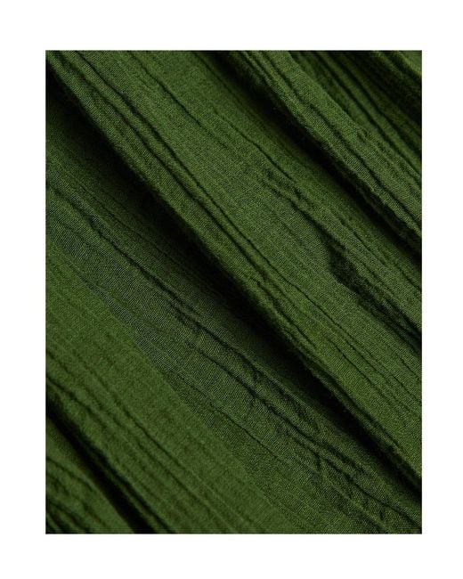 Vince Green Comfortable Cotton Blend Dress