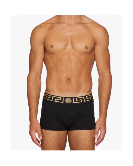 Versace Black Two-Pack Boxer Briefs for men