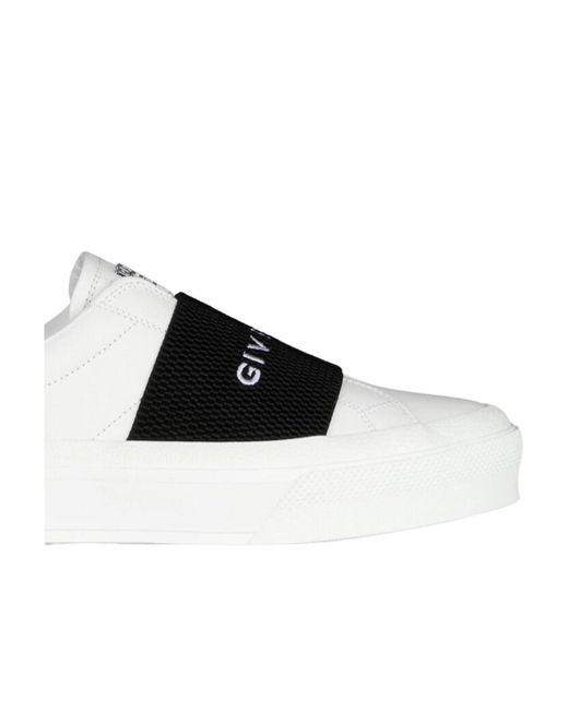 Givenchy White City Sport Low-Top Sneakers