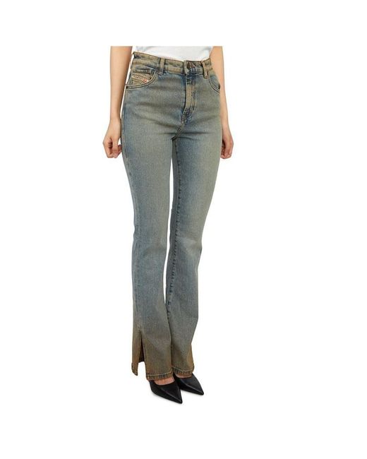 DIESEL Gray Belt Loop Jeans
