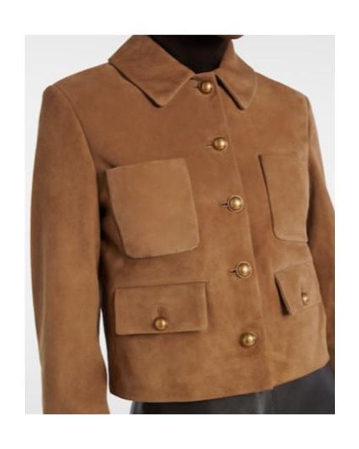 Altuzarra Brown Suede Jacket