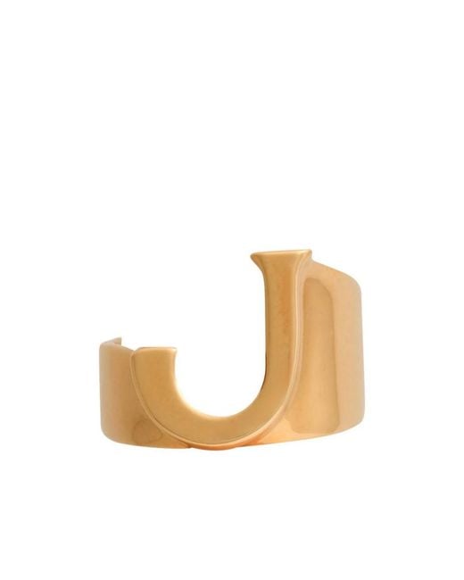 Chloé Metallic Minimalist Buckle-Free Metal Ring