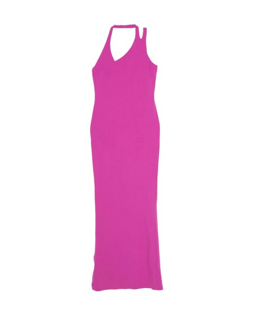 Patrizia Pepe Pink Halter Neck Maxi Dress