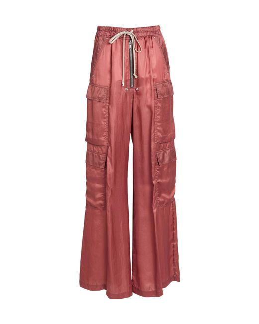 Rick Owens Solid-Colored Cargo Pants