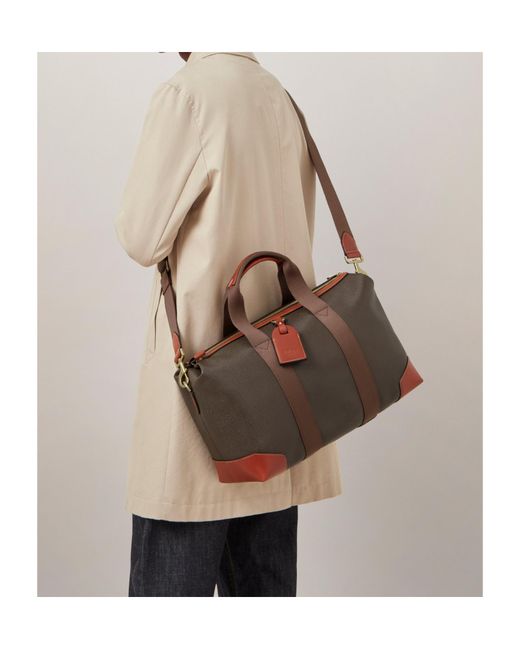 Mulberry Brown Heritage Day Clipper Tote Bag for men