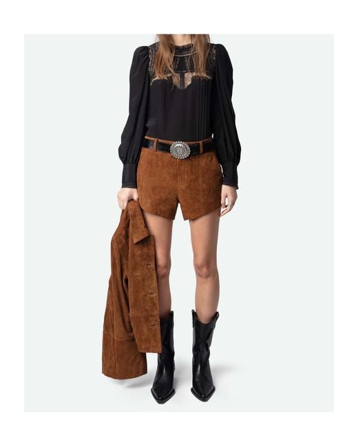 Zadig & Voltaire Black Long Sleeve Top