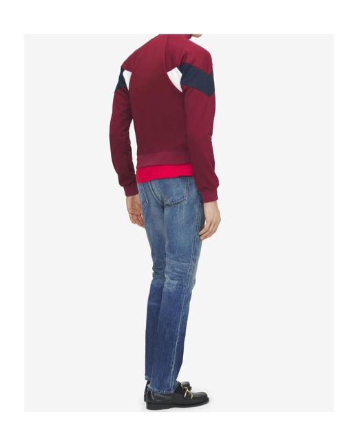 McQueen Red Mcqueen Logo Track Jacket for men