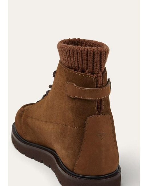 Loro Piana Brown Verbier Walk Ankle Boots for men