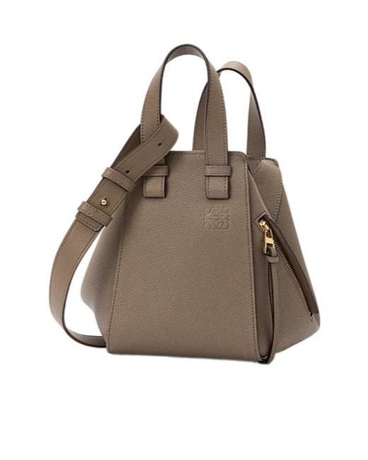 Loewe Brown Compact Hammock Bag