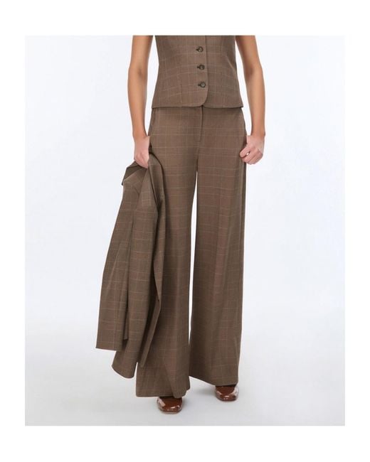 iBlues Brown Casual Pants With Belt Loops