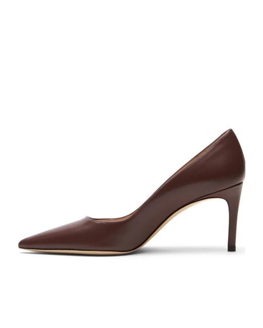 Stuart Weitzman Brown Stuart Power Pump 75