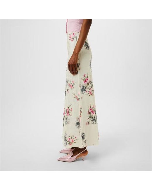 LoveShackFancy Natural Bertha Skirt