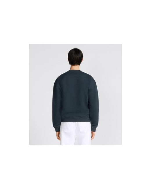 Dior Blue Cd Diamond Oversized Sweatshirt for men