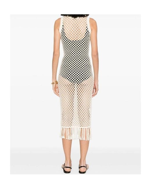 Sir White Cotton Dress