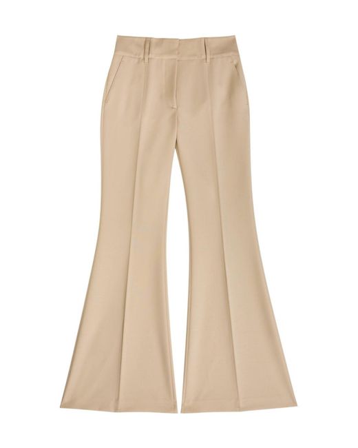 Gabriela Hearst Natural Rhein Wool Trousers