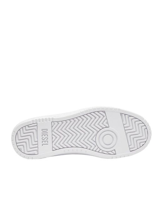 DIESEL White S-Tracker-D Sneakers for men
