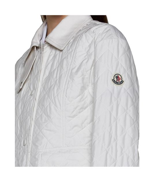 Moncler Gray Long-Sleeved Cotton Clothes