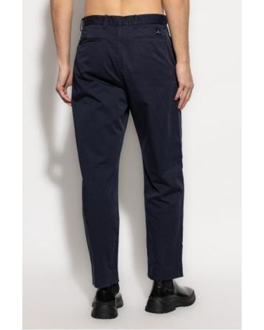 Paul Smith Blue Ps Paul Smith Pleated Trousers for men