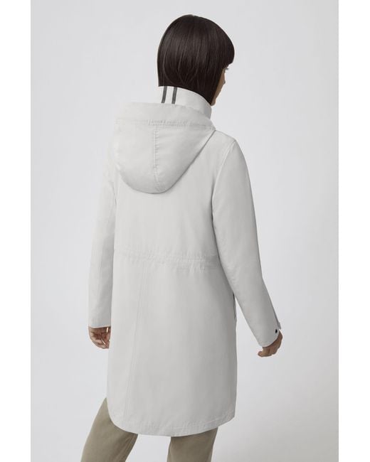 Canada Goose Gray Belcarra Hooded Jacket