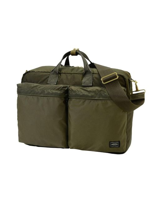 Porter-Yoshida and Co Green Force 3Way Large Tote Bag for men
