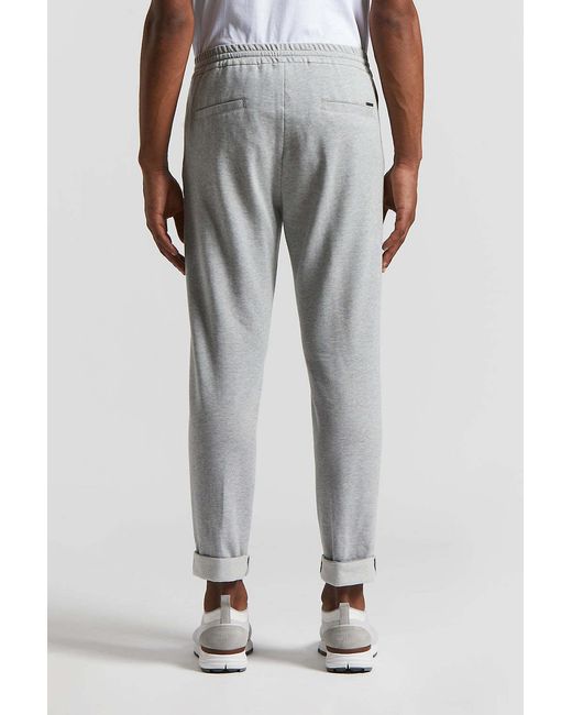 Peserico Gray Tapered Trousers for men