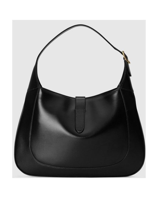Gucci Black 1961 Jackie Medium Hobo Shoulder Bag