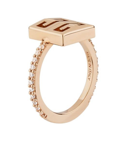 Givenchy White 4G Ring