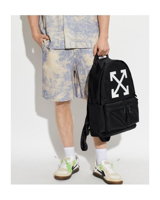 Off-White c/o Virgil Abloh Blue Elastic-Waist Shorts for men