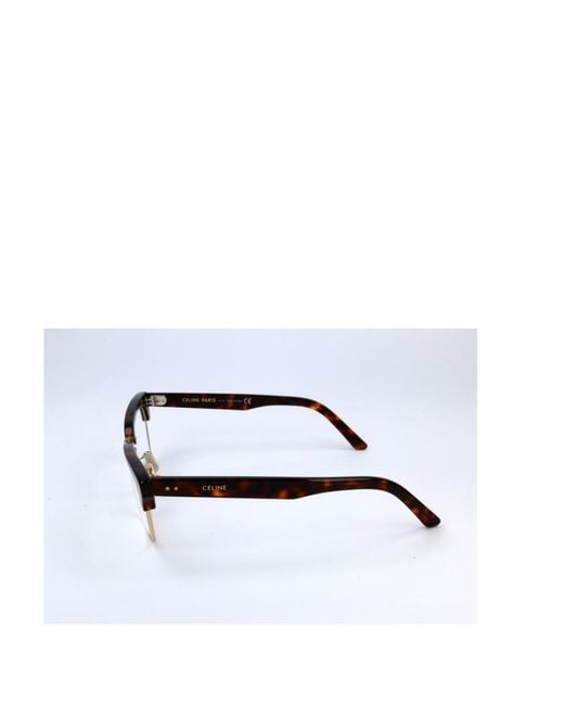 Céline White Logo Flat Mirror