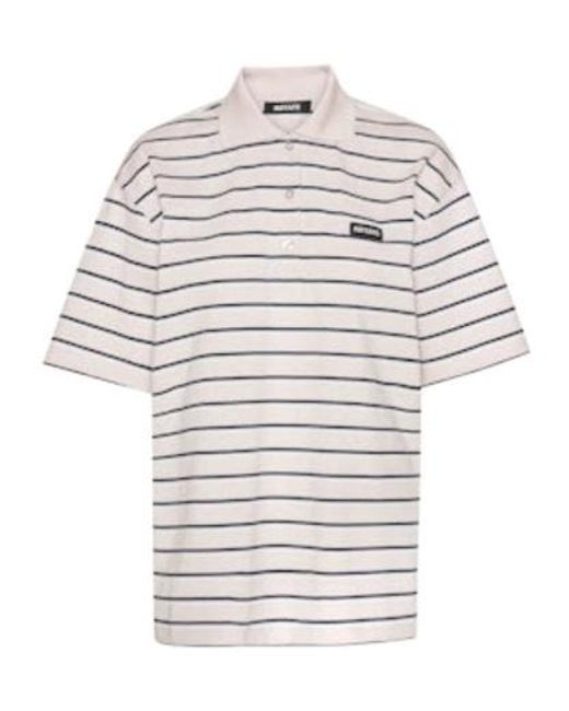 ROTATE BIRGER CHRISTENSEN White Polo Shirt Jersey