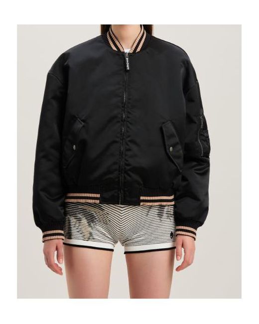 Palm Angels Black Jackets