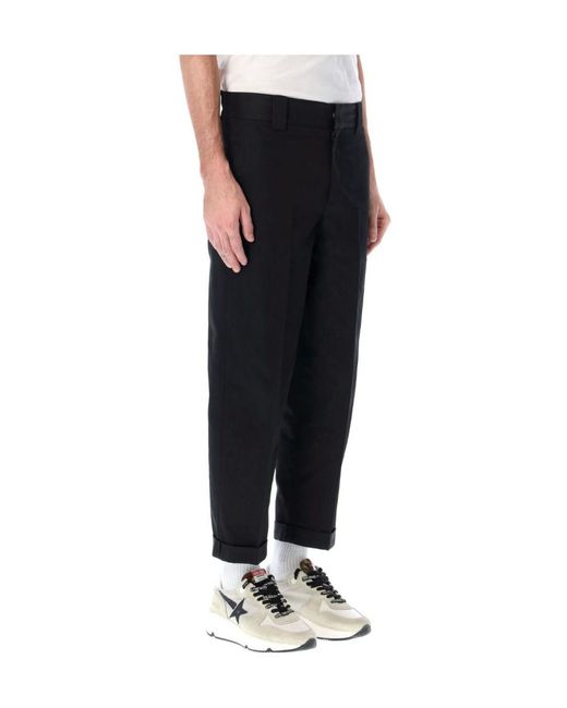 Golden Goose Deluxe Brand Black Tailored Straight-Leg Pants for men