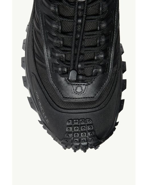 Moncler Black Trailgrip Gtx Lace-Up Sneakers
